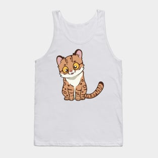 Kawaii Margay Tank Top